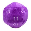 Other Jumbo D20 Dice Plush Purple (15475) -Game Store 15475