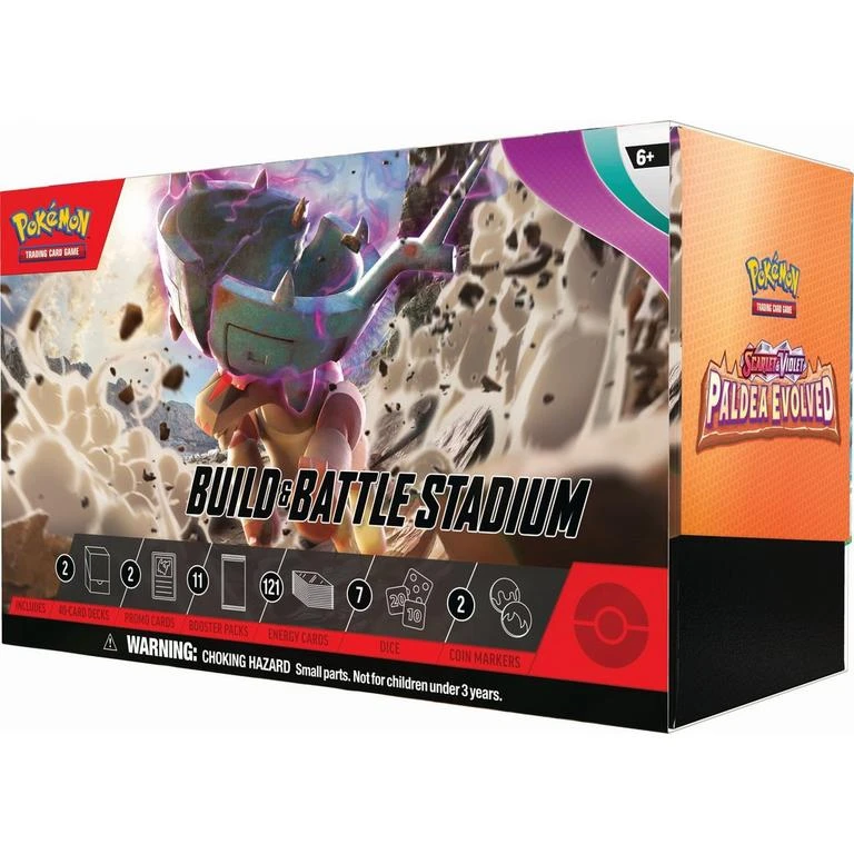 Pokemon TCG Paldea Evolved Build & Battle Stadium 3 Pokemon TCG Paldea Evolved Build & Battle Stadium