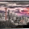 Seattle City Skyline 1000pc Puzzle -Game Store 5887390378100687361 74378