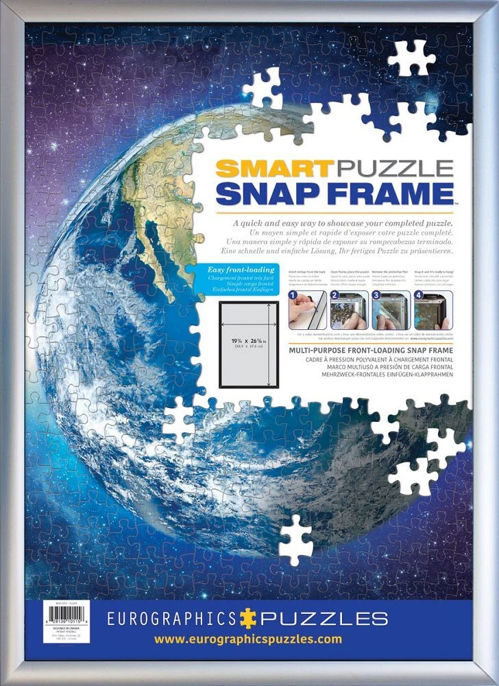Smart Puzzle Snap Frame - Silver 3 Smart Puzzle Snap Frame - Silver