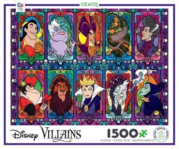 Disney Villains 2 1500pc 3 Disney Villains 2 1500pc