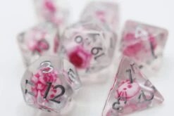 Anime Kitty 7ct Polyhedral Dice Set