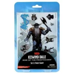 D&D Idols Of The Realms Icewind Dale 2D Miniatures Frost Giant