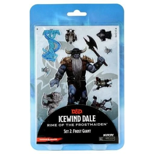 D&D Idols Of The Realms Icewind Dale 2D Miniatures Frost Giant