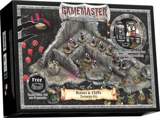 Gamemaster Ruins & Cliffs Terrain Kit 3 Gamemaster Ruins & Cliffs Terrain Kit