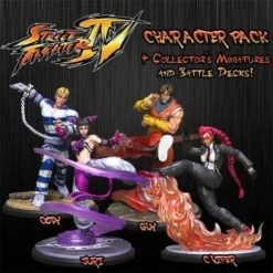 Street Fighter Miniatures Game Street Fighter IV Character Pack