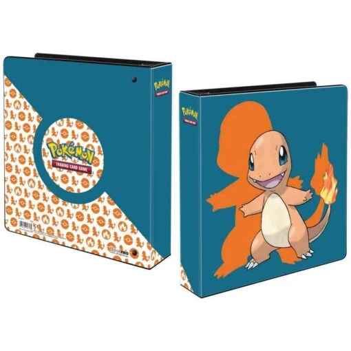 Ultra Pro 2" Three Ring Binder Pokemon TCG Charmander (15713)