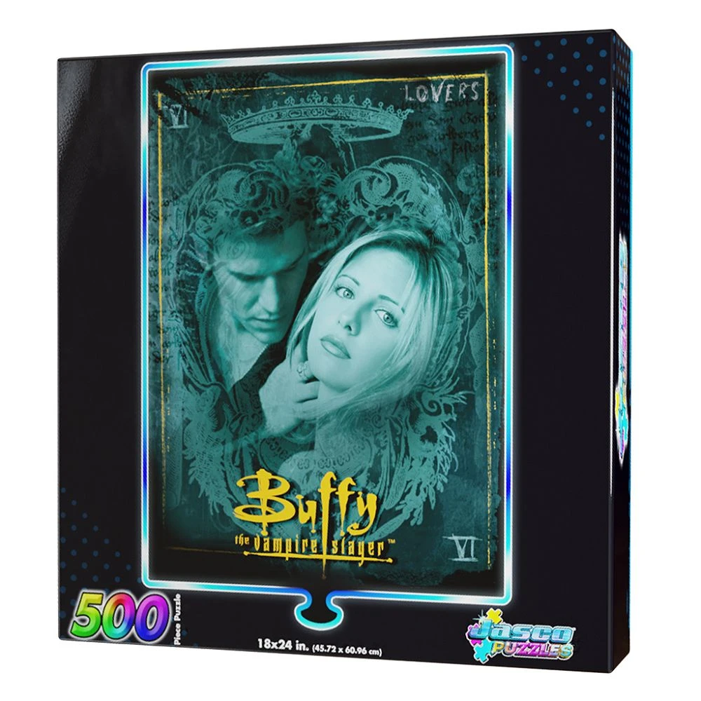 ASMODEE Buffy The Vampire Slayer Foil 500pc Puzzle - Lovers 3 ASMODEE Buffy The Vampire Slayer Foil 500pc Puzzle - Lovers