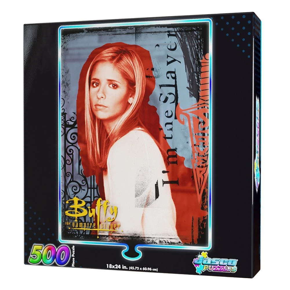 ASMODEE Buffy The Vampire Slayer Foil 500pc Puzzle - Slayer 3 ASMODEE Buffy The Vampire Slayer Foil 500pc Puzzle - Slayer