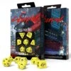 Cyberpunk Red 7ct Polyhedral Dice Set Danger Zone -Game Store 7664448472325456385 74378