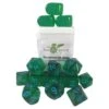 15-Set Translucent Dark Green/Light Blue -Game Store 7817551717523685889 74378