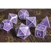 7ct Deco Purple Metal Dice -Game Store 8080560976350318337 74378