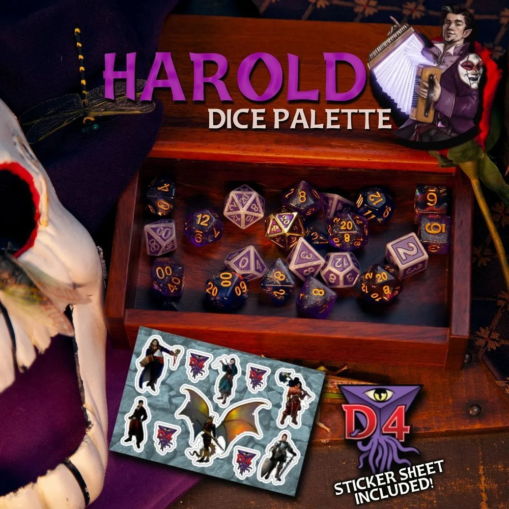 Harold Dice Palette From D4 3 Harold Dice Palette From D4