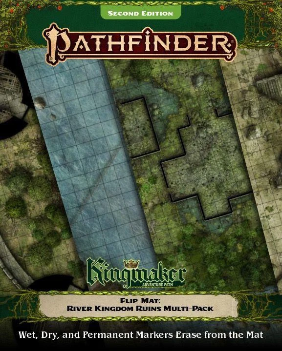 Pathfinder 2e FlipMat Kingmaker River Kingdom Ruins Multi-Pack 3 Pathfinder 2e FlipMat Kingmaker River Kingdom Ruins Multi-Pack