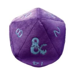 D20 Purple/Blue Jumbo Plush