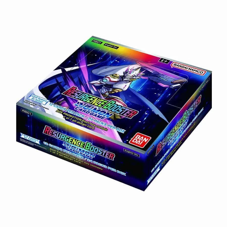 Digimon TCG RB-01 Resurgence Booster Box 3 Digimon TCG RB-01 Resurgence Booster Box