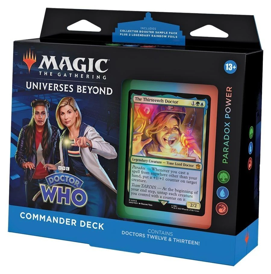MTG: Doctor Who Commander: Paradox Power: Doctors Twelve & Thirteen 3 MTG: Doctor Who Commander: Paradox Power: Doctors Twelve & Thirteen