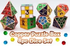 Puzzle Cube 8ct Copper