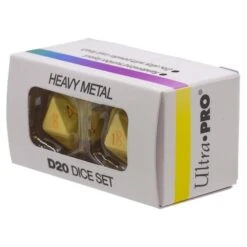 2d20 Yellow Vivid Heavy Metal