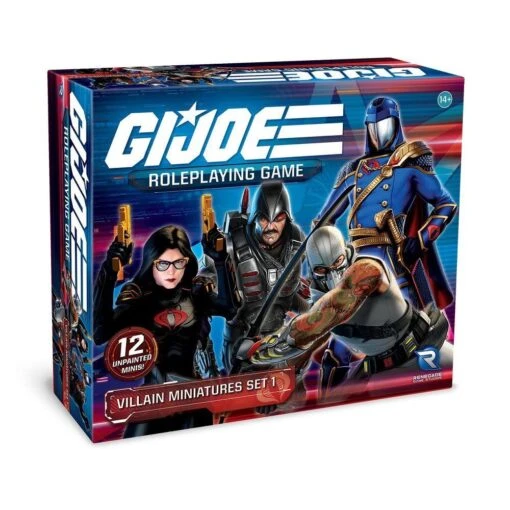 GI JOE RPG Villain Minis Set 1