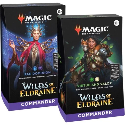 MTG: Wilds Of Eldraine Commander Both Decks