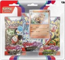 Pokemon TCG Scarlet & Violet 3pk - Arcanine