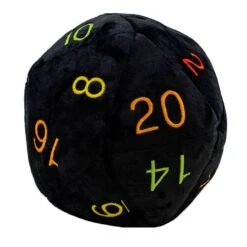 16139 D20 Jumbo Plush Rainbow