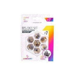 ASMODEE 7ct Cursed Ship Embraced Dice