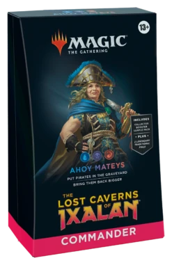 Wizards Of The Coast MTG: The Lost Caverns Of Ixalan Commander Decks -Game Store MTGLCI EN CmndrOtrBx 01 01