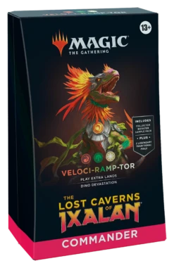 Wizards Of The Coast MTG: The Lost Caverns Of Ixalan Commander Decks -Game Store MTGLCI EN CmndrOtrBx 04 01