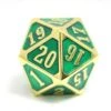 Other Die Hard Dice Metal Spindown D20 Brilliant Gold Emerald -Game Store MTGSGEmerald 2048x2048 e80ed8f8 01c3 42ac adaa 795a827963b8