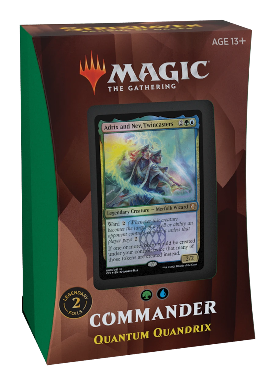 MTG: Strixhaven Commander Deck - Quantum Quandrix 3 MTG: Strixhaven Commander Deck - Quantum Quandrix