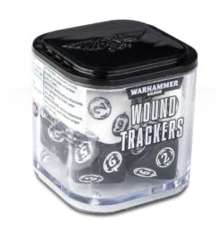 Other Warhammer 40,000 Wound Trackers Dice - White/Black