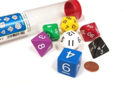 Other Koplow 7ct Jumbo Opaque Polyhedral Dice Set (05854)