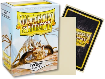 Other Dragon Shield Matte Standard Sleeves 100ct Ivory (11017) 3 Other Dragon Shield Matte Standard Sleeves 100ct Ivory (11017)