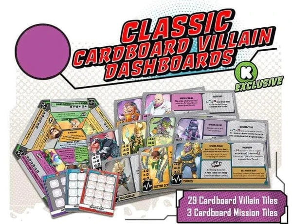Marvel United Villain Dashboards 3 Marvel United Villain Dashboards