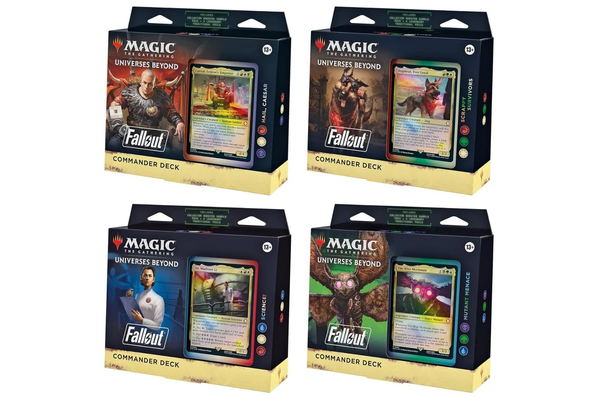 Wizards Of The Coast MTG: Fallout Commander Decks 3 Wizards Of The Coast MTG: Fallout Commander Decks