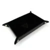 Other Die Hard Dice Rectangular Folding Dice Tray Black -Game Store p4SOT0J