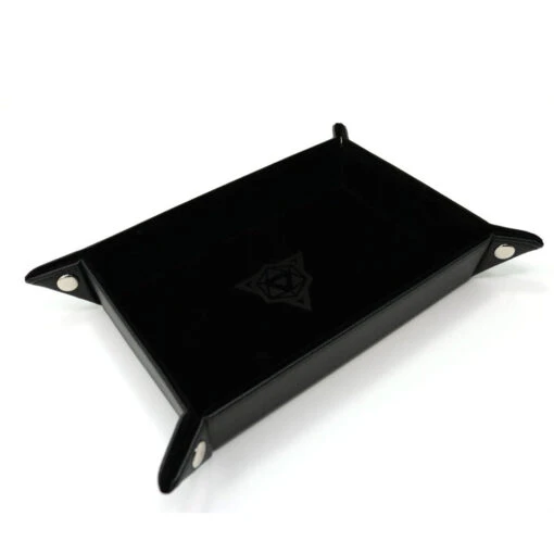 Other Die Hard Dice Rectangular Folding Dice Tray Black