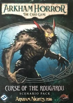 ASMODEE Arkham Horror: The Living Card Game - Curse Of The Rougarou Scenario Pack