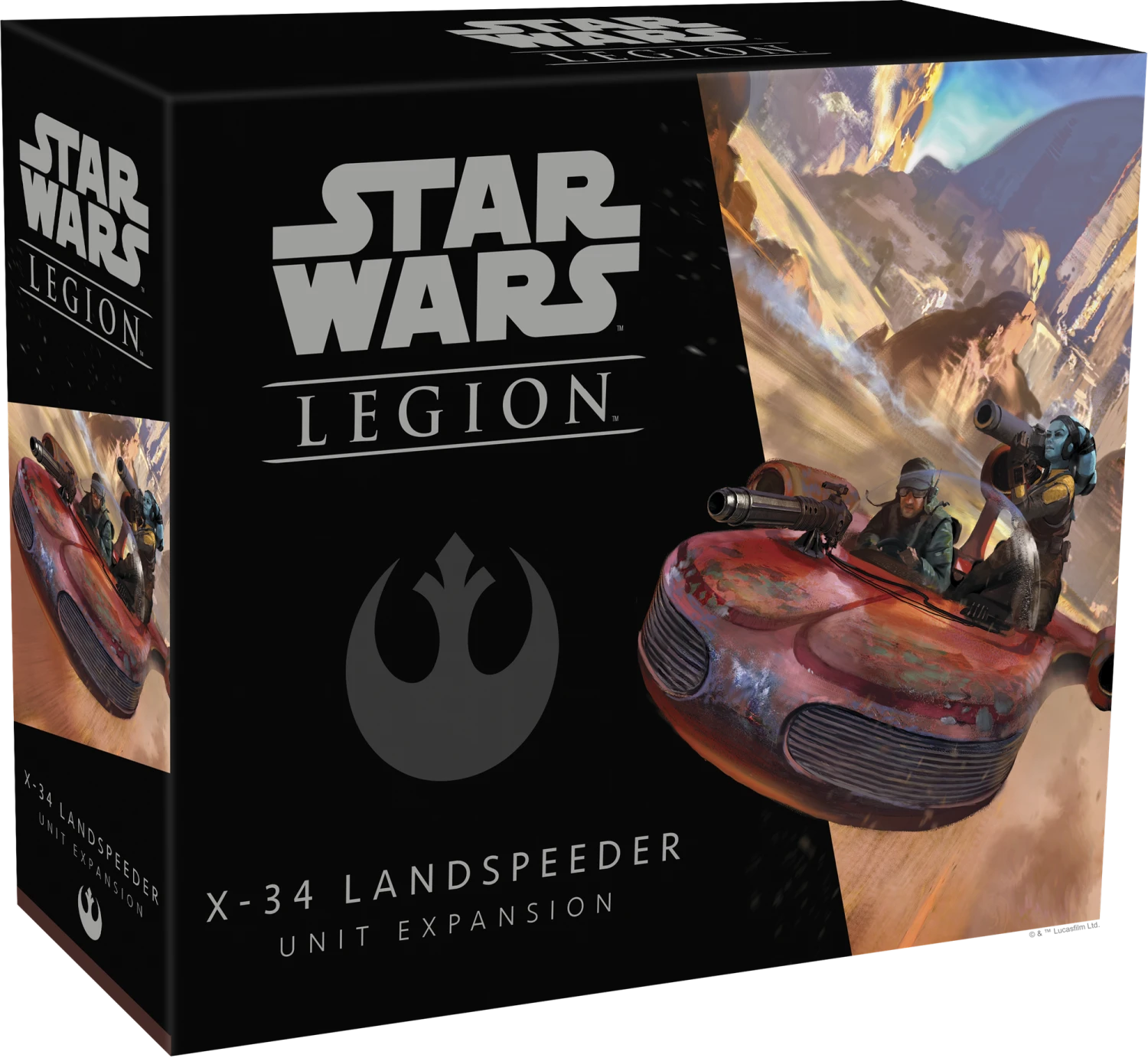 ASMODEE Star Wars: Legion - X-34 Landspeeder Unit Expansion 3 ASMODEE Star Wars: Legion - X-34 Landspeeder Unit Expansion