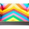 Other Metallic Dice Games Rainbow Leather Folding Dice Tray -Game Store rain