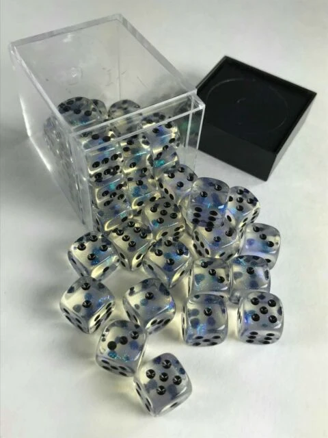 Other Chessex 12mm Borealis Aquerple/Black 36ct D6 Set (27820) 3 Other Chessex 12mm Borealis Aquerple/Black 36ct D6 Set (27820)